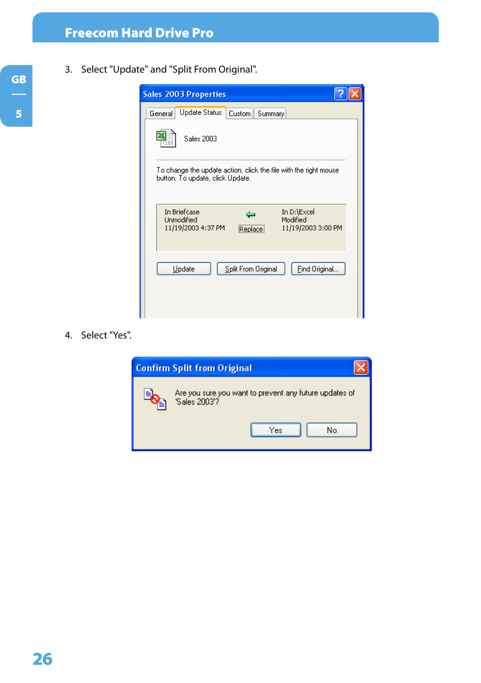 Freecom Technologies 3.5 " / USB 2.0 / ESATA User Manual | Page 26 / 51