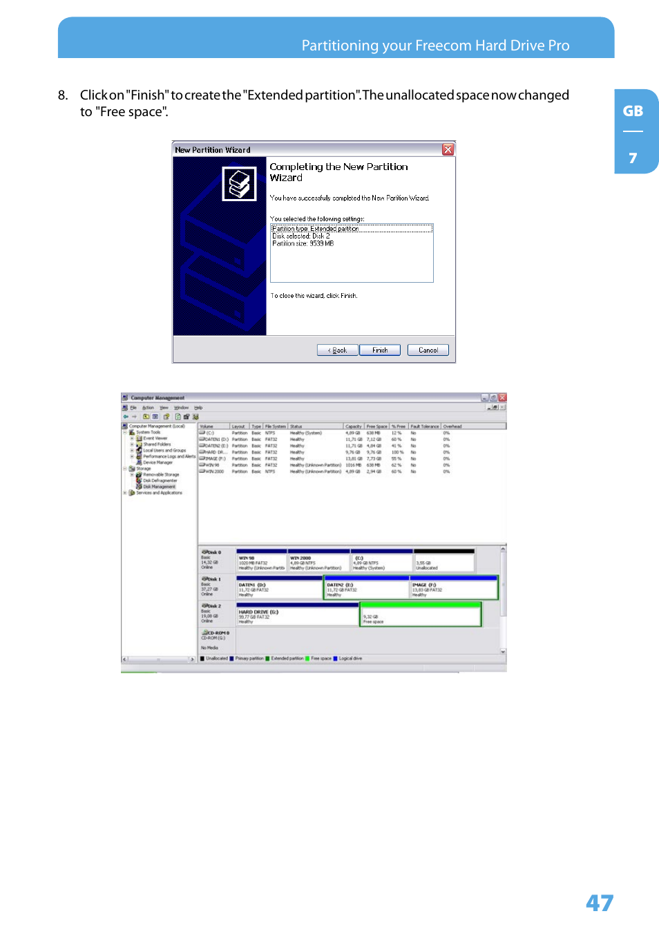 Freecom Technologies 3.5 " / USB 2.0 / ESATA User Manual | Page 47 / 51