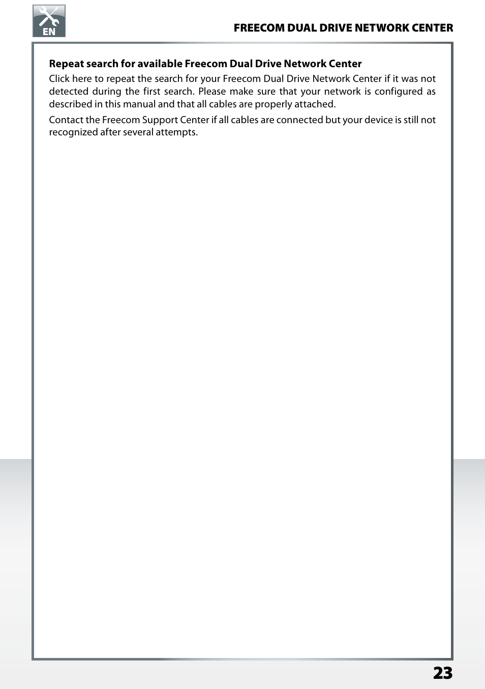 Freecom Technologies Dual Drive Network Center User Manual | Page 23 / 77