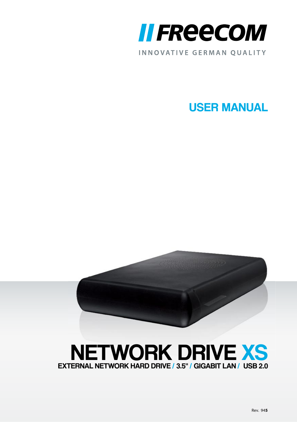 Freecom Technologies Network Drive XS User Manual | 40 pages