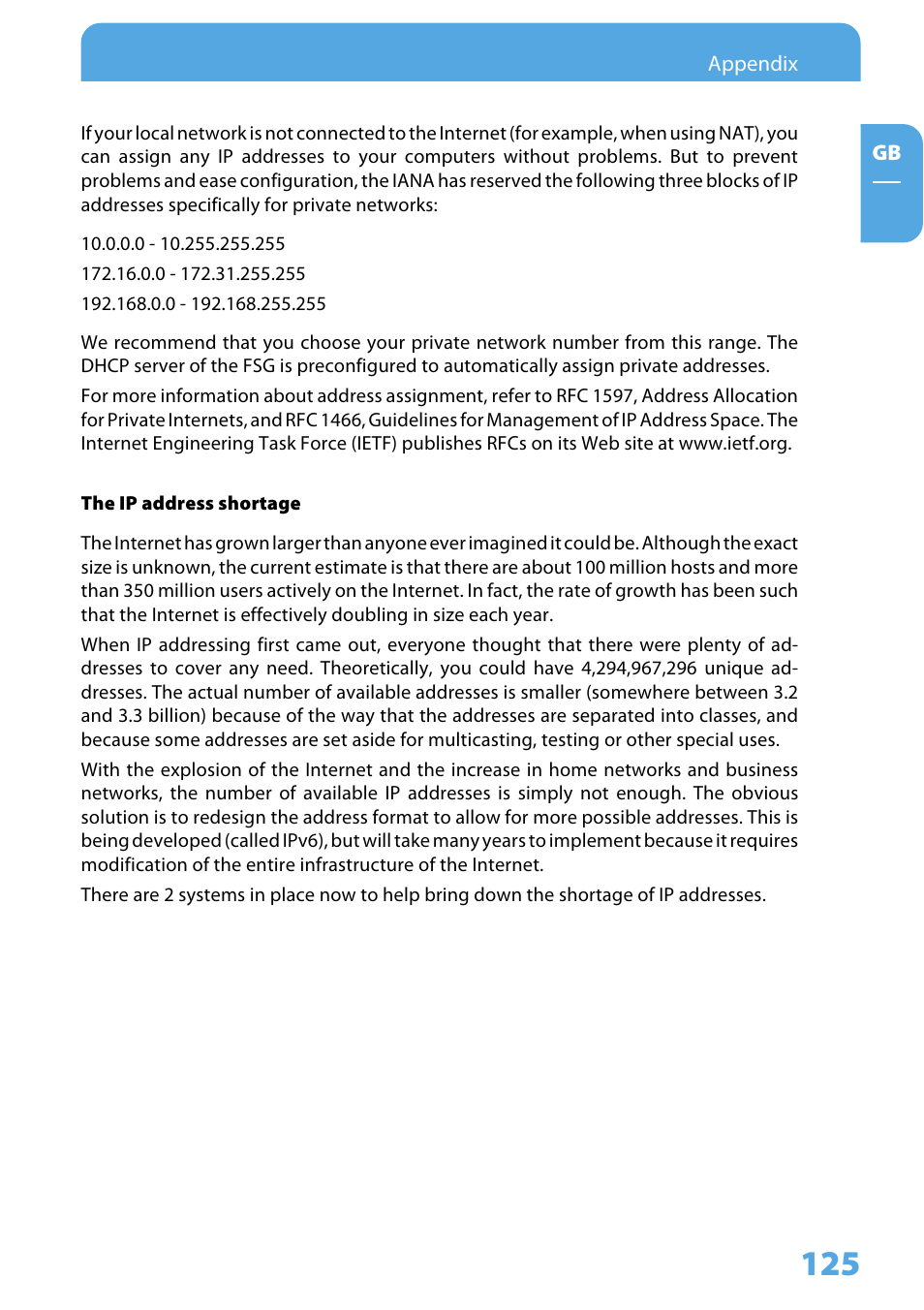 Freecom Technologies Storage Gateway NETWORK HARD DRIVE User Manual | Page 125 / 129