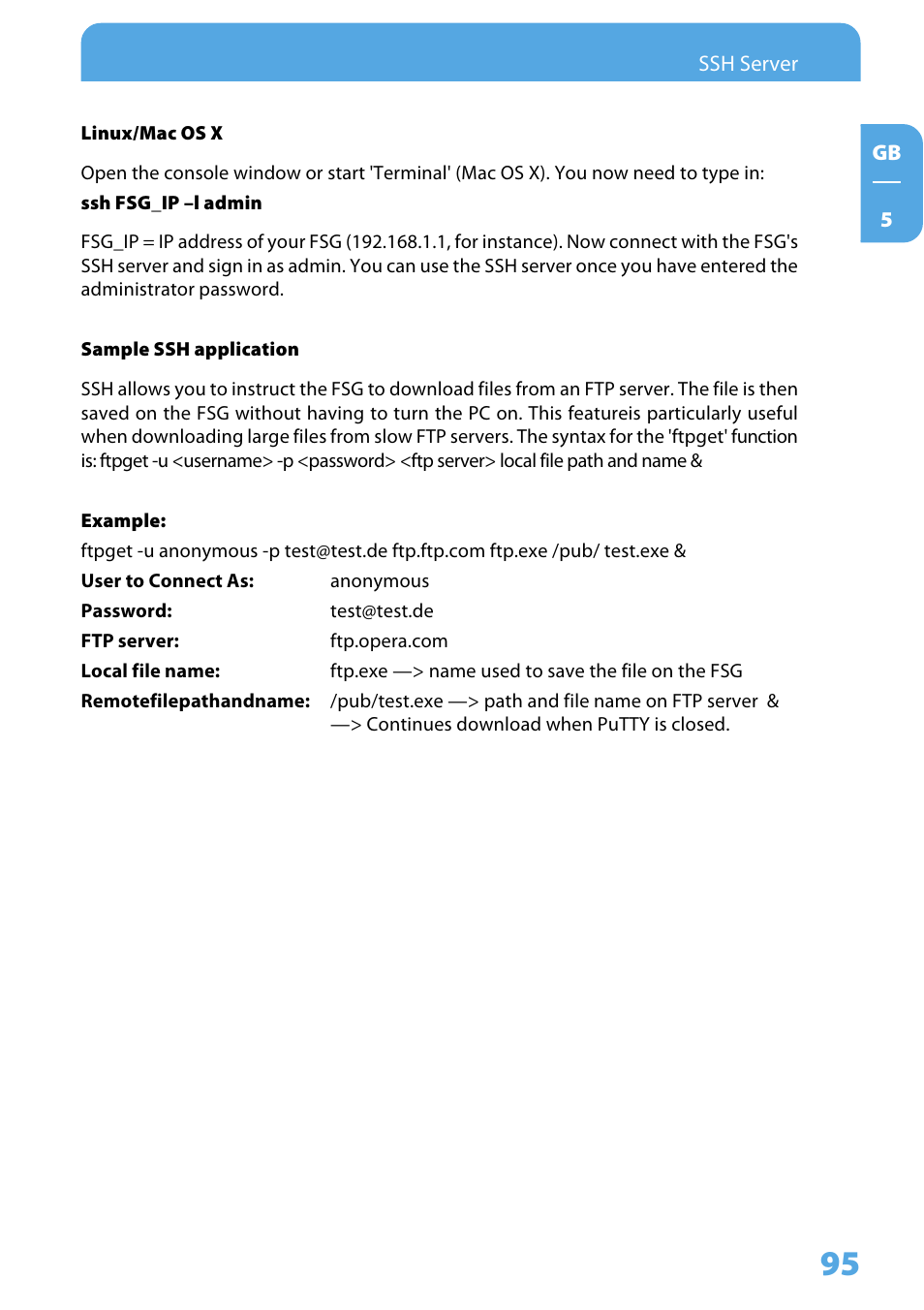 Freecom Technologies Storage Gateway NETWORK HARD DRIVE User Manual | Page 95 / 129