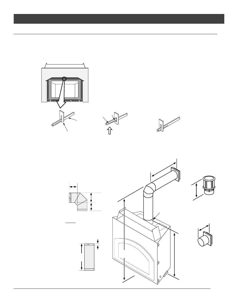 Installation, Approved vent configurations, Restrictor position | Elbows, Measuring vent lengths | FireplaceXtrordinair 44 DV XXL EF User Manual | Page 16 / 56