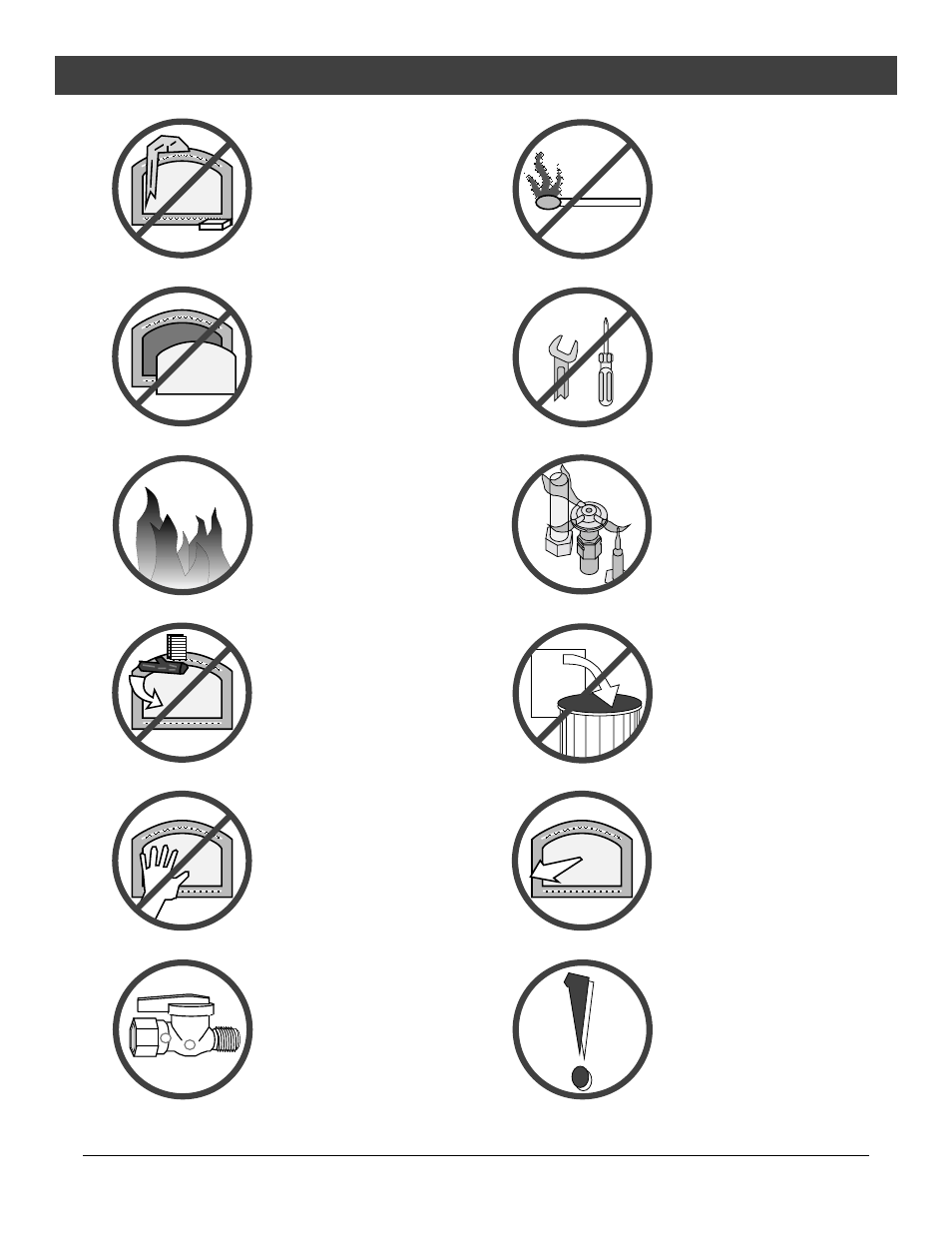 Safety precautions | FireplaceXtrordinair 36 DV EFIII User Manual | Page 5 / 52