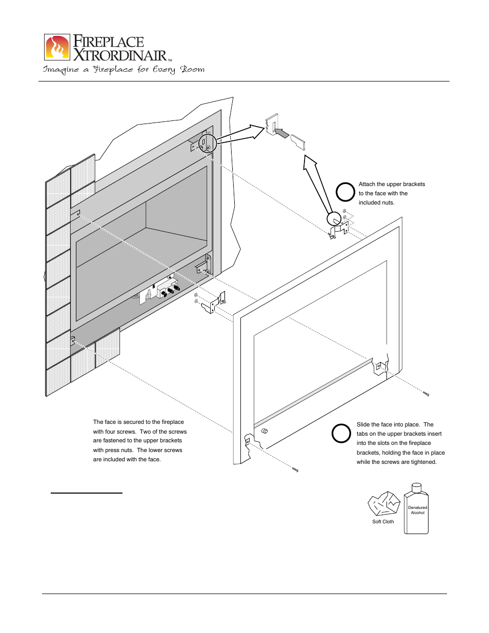 864trv rectangular face | FireplaceXtrordinair 95800624 User Manual | Page 4 / 4