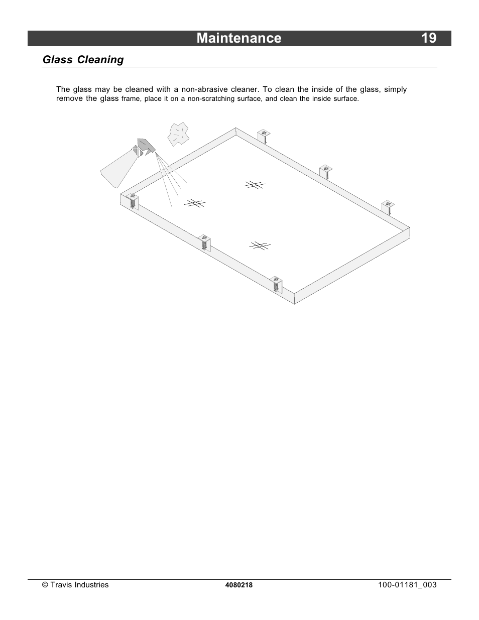 Maintenance 19 | FireplaceXtrordinair 864 HH User Manual | Page 19 / 26
