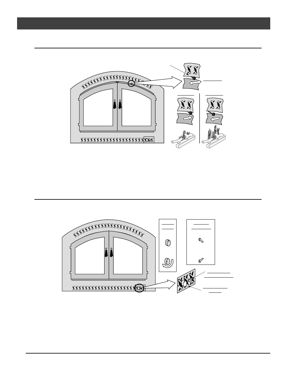 Operation, Adjusting the burn rate, Blower operation | FireplaceXtrordinair Elite Fireplacextrodin 36-Elite User Manual | Page 12 / 24