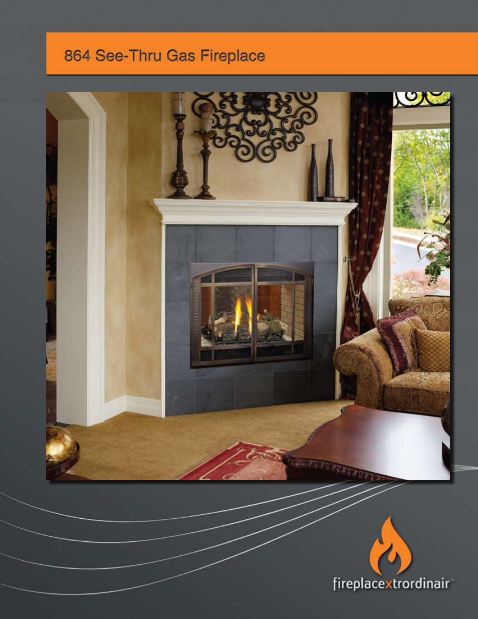 FireplaceXtrordinair 864 See-Thru User Manual | 8 pages