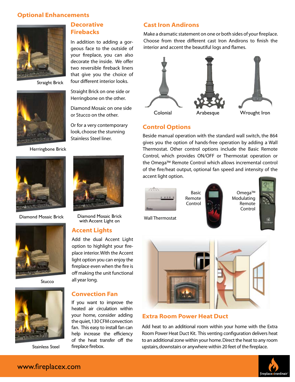 FireplaceXtrordinair 864 See-Thru User Manual | Page 7 / 8