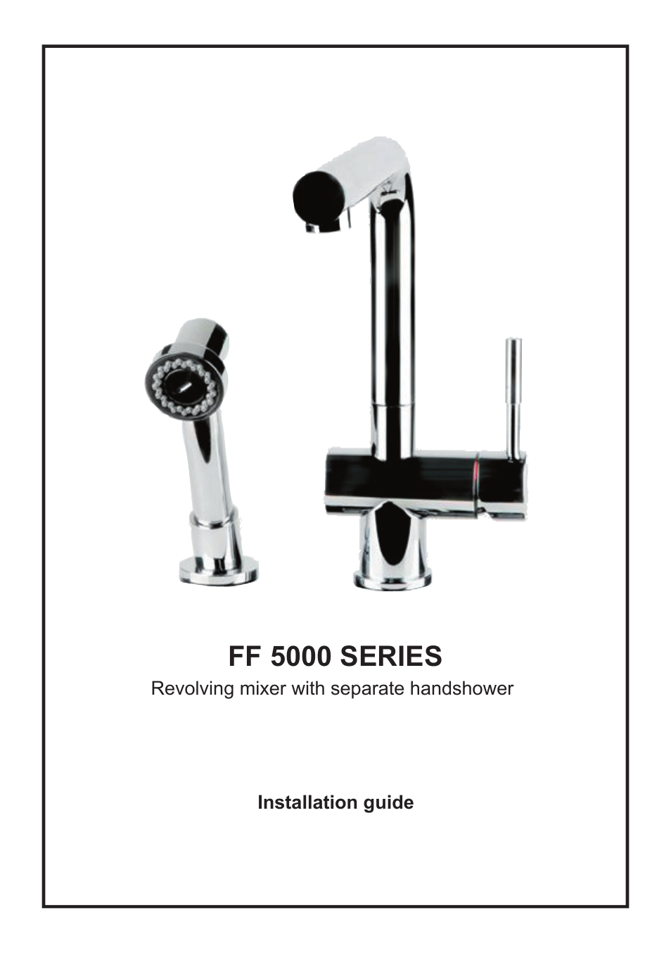 Franke Consumer Products FF 5000 User Manual | 11 pages