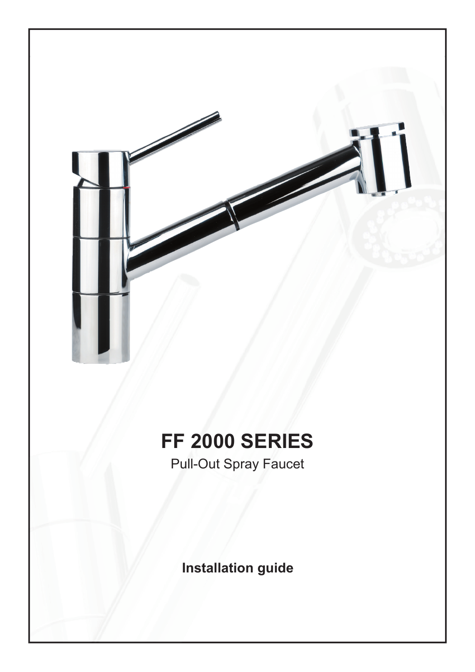 Franke Consumer Products FF-2000 User Manual | 26 pages