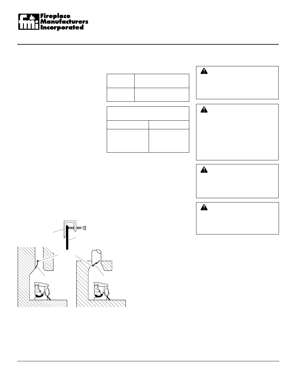Unvented propane/lp gas log heater, Installation, Continued | FMI FVF24P User Manual | Page 10 / 24