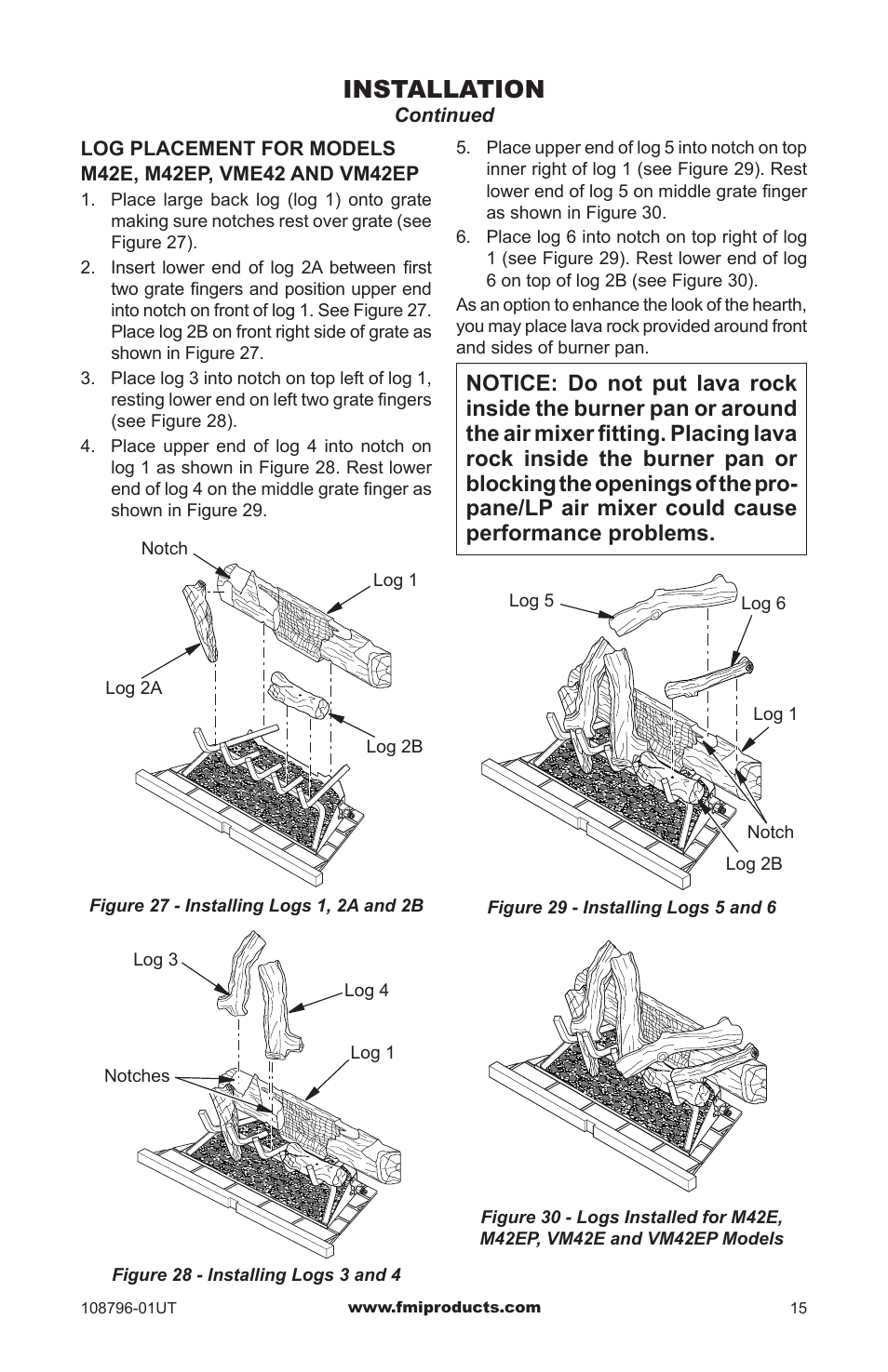 Installation | FMI VM36E(B User Manual | Page 15 / 32