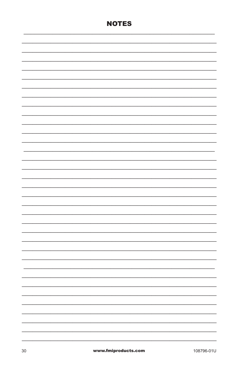 FMI VM36E(B User Manual | Page 30 / 32