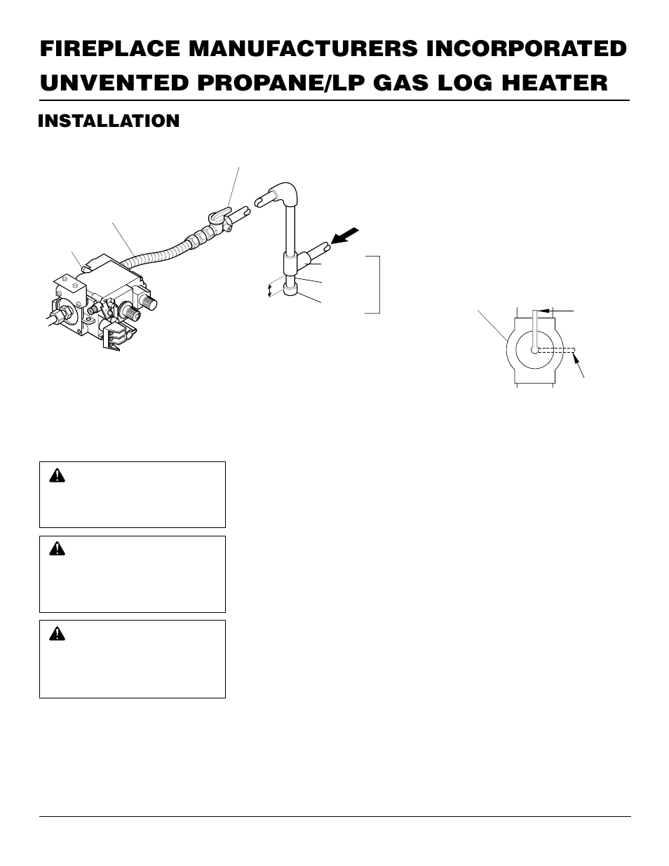 Installation, Continued | FMI FVF30PW User Manual | Page 12 / 24