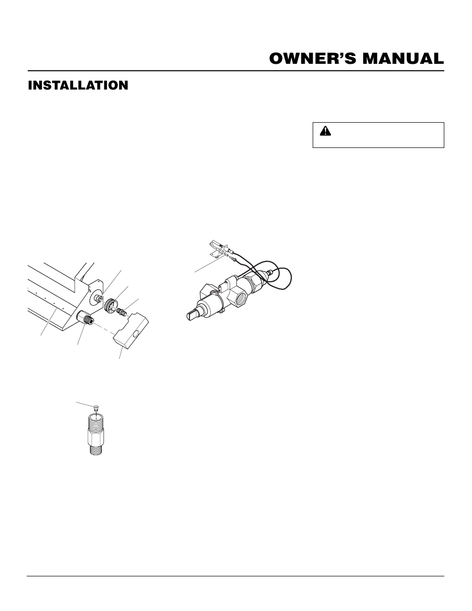 Owner’s manual, Installation, Continued | FMI FVTR24 User Manual | Page 11 / 24