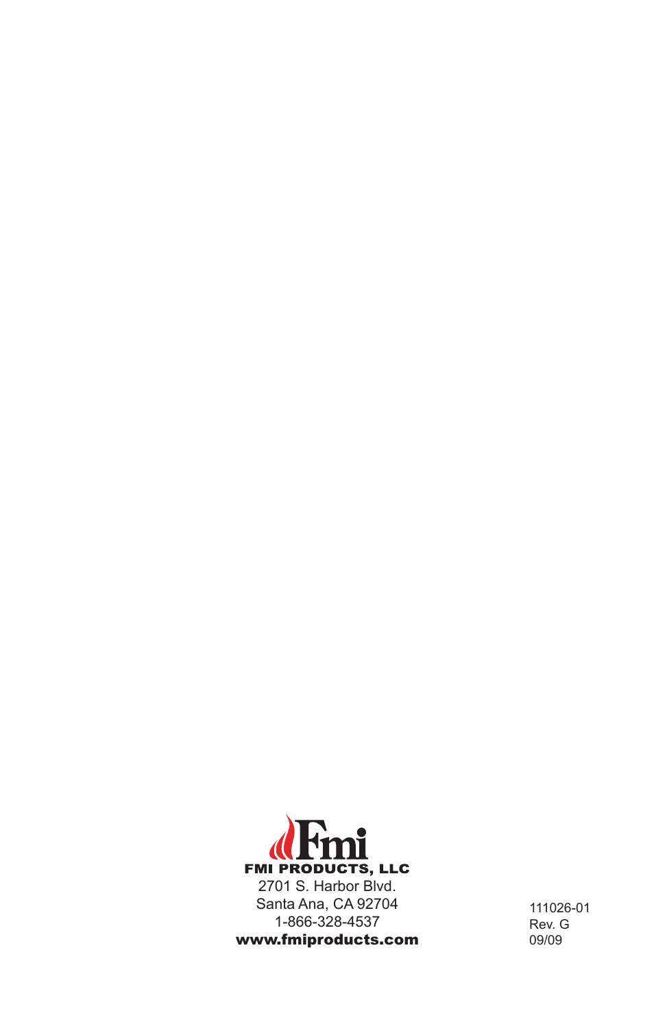 FMI (V)S36 User Manual | Page 20 / 20