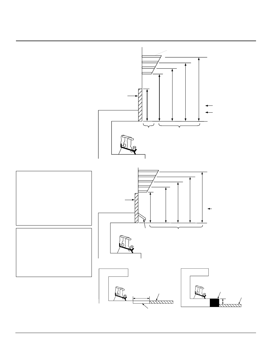 Owner’s manual, Installation, Continued | Mantel clearances, Floor clearances, Determining minimum mantel clearance | FMI VFN30R User Manual | Page 9 / 26