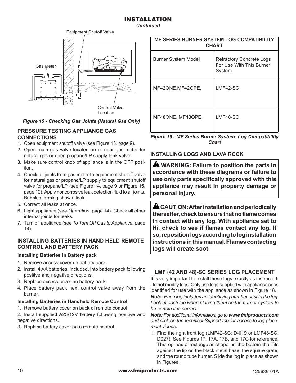 FMI MF42ONE User Manual | Page 10 / 28