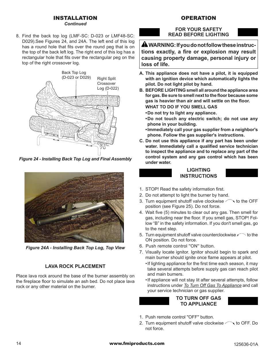 FMI MF42ONE User Manual | Page 14 / 28