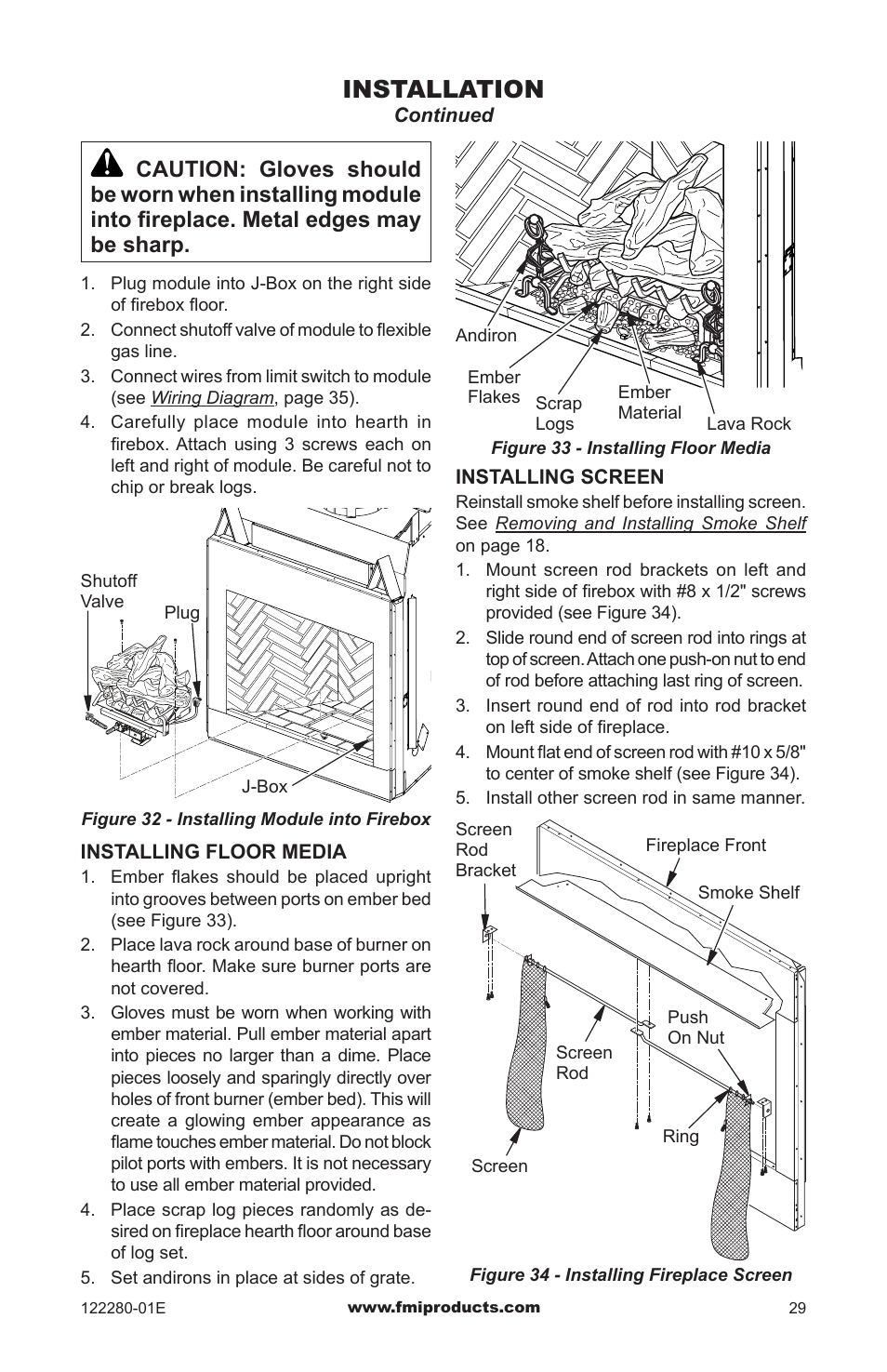 Installation | FMI BVC-50Y User Manual | Page 29 / 44