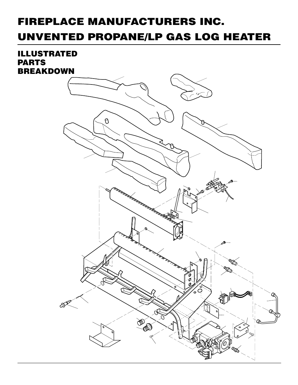 Illustrated parts breakdown | FMI VFP24R User Manual | Page 22 / 26