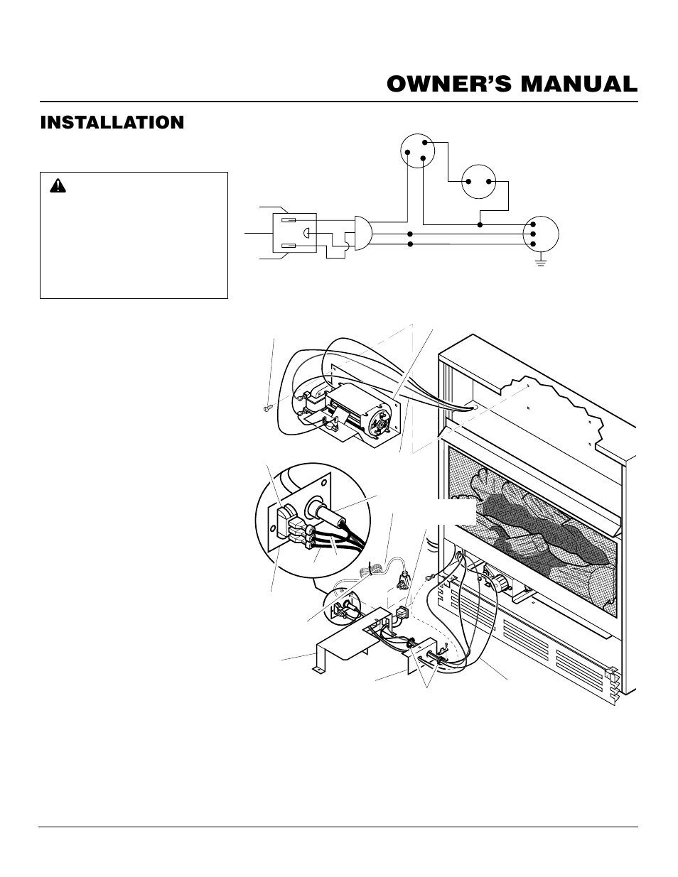 Owner’s manual, Installation, Continued | For built-in installation | FMI FMH26TP User Manual | Page 13 / 28