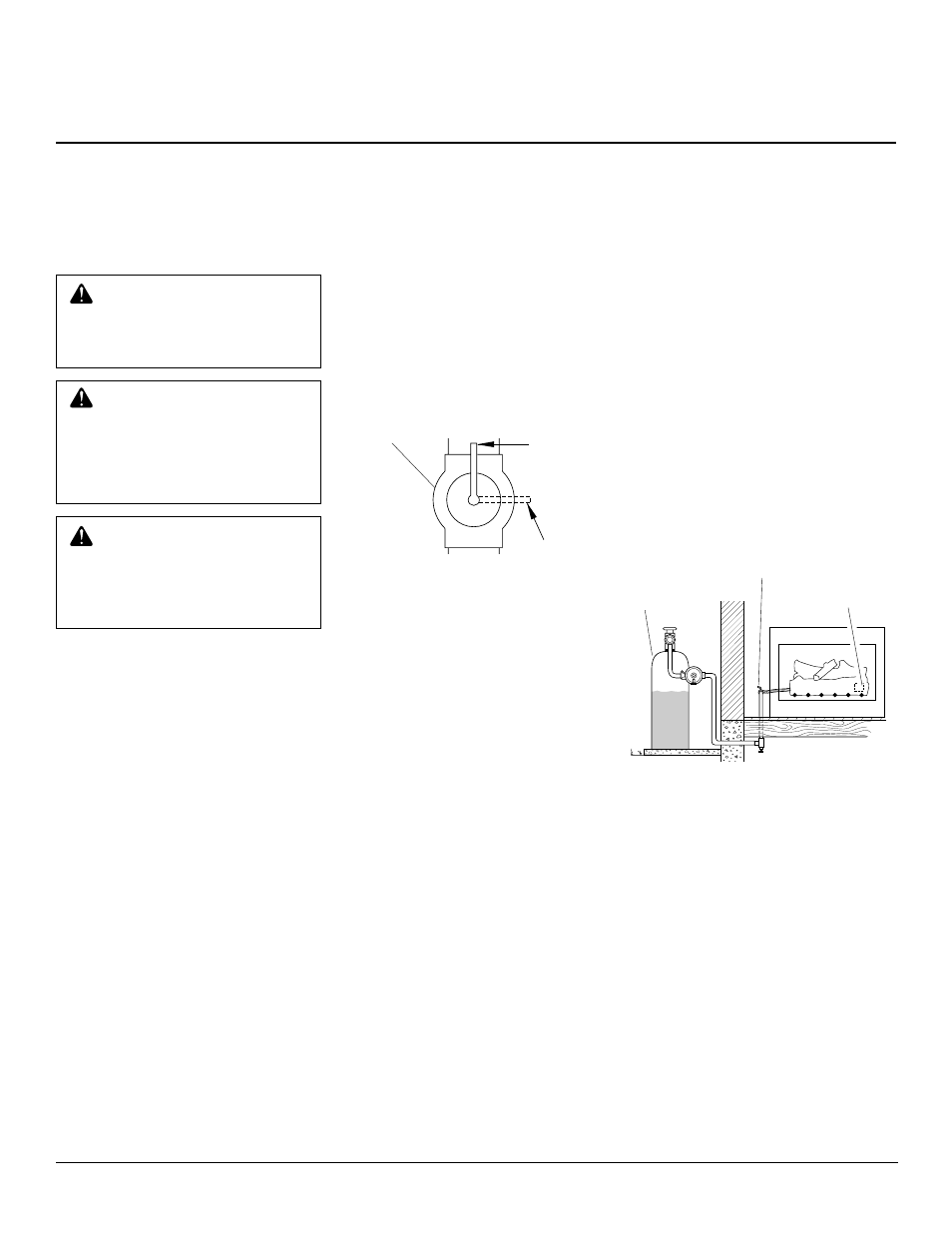 Installation, Checking gas connections, Continued | FMI FVFM27PR User Manual | Page 12 / 24