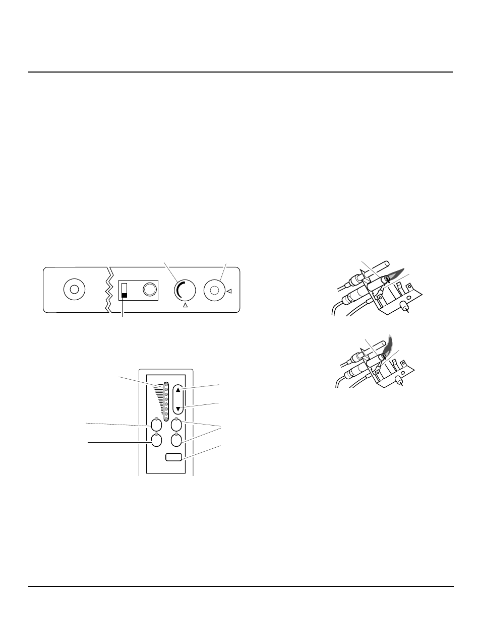 Operating heater, Inspecting burners, Continued | Pilot flame pattern, Burner primary air holes, Main burner | FMI FVFM27PR User Manual | Page 16 / 24