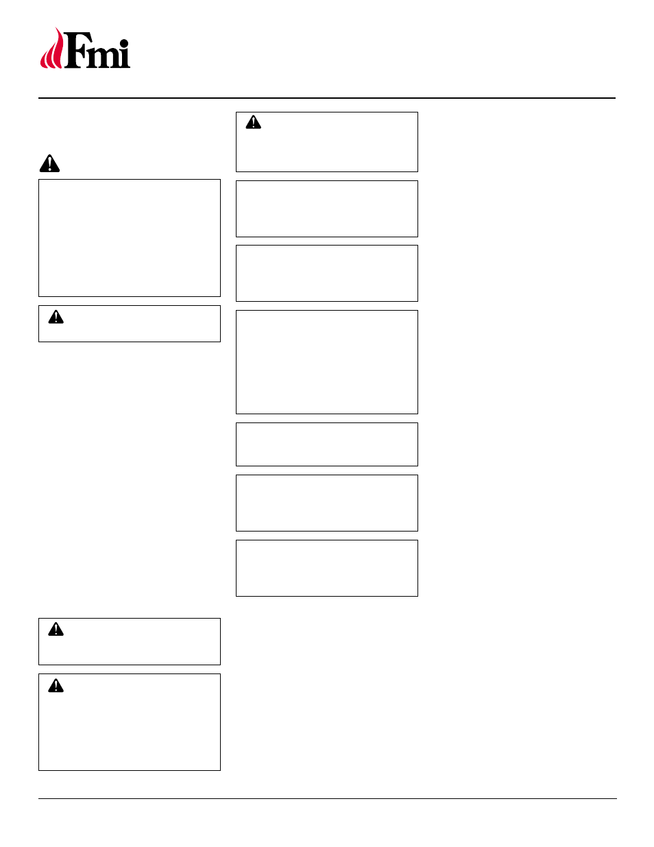 Natural gas vent-free fireplace system, Safety information | FMI FMH26TN User Manual | Page 2 / 28