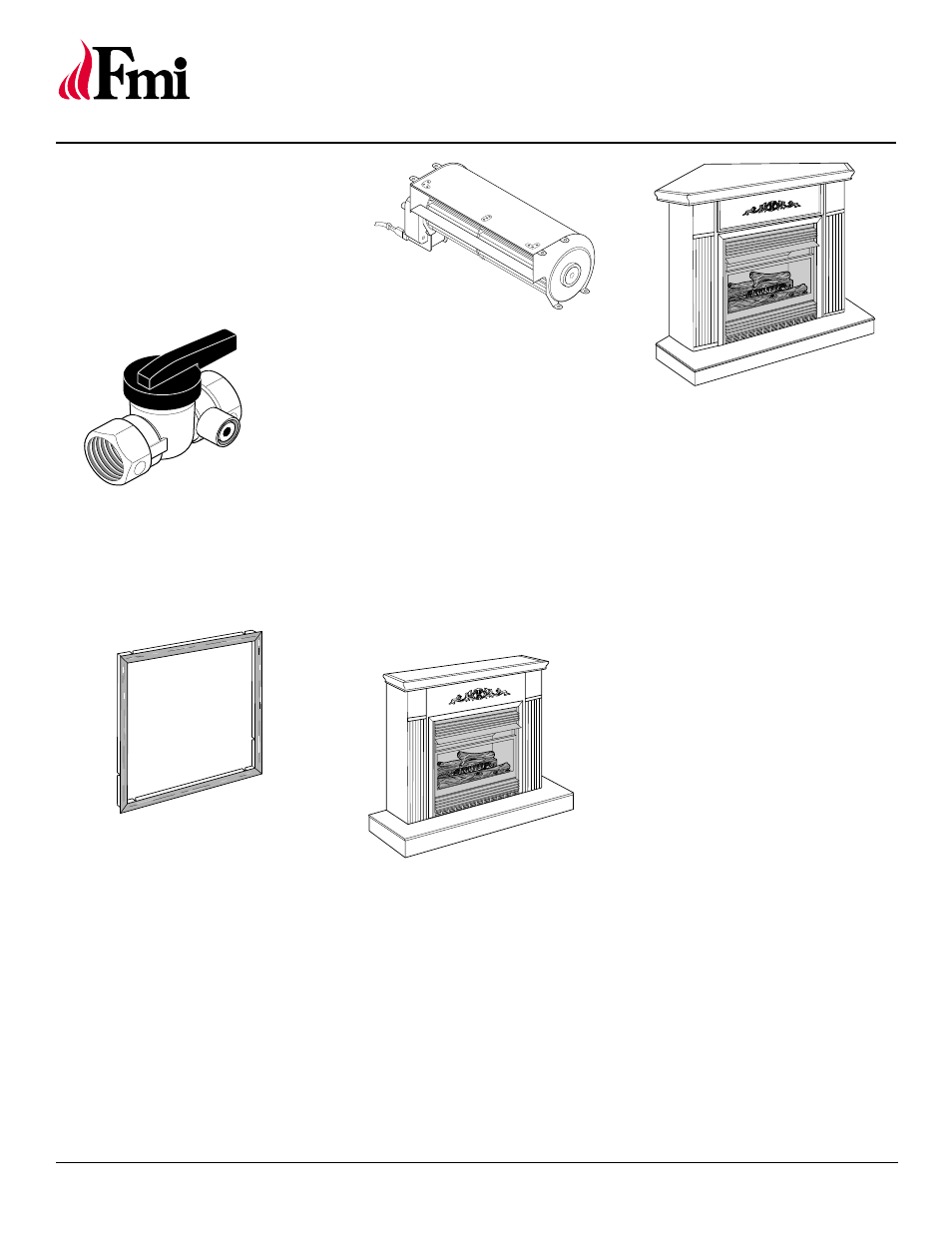 Natural gas vent-free fireplace system, Accessories | FMI FMH26TN User Manual | Page 26 / 28