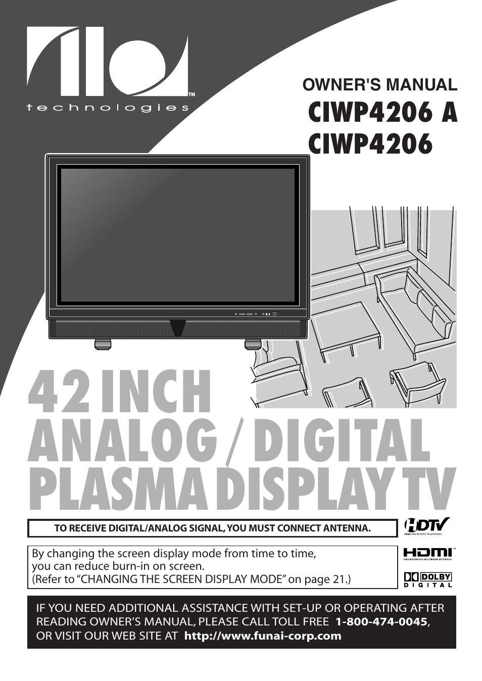 FUNAI CIWP4206 A User Manual | 40 pages