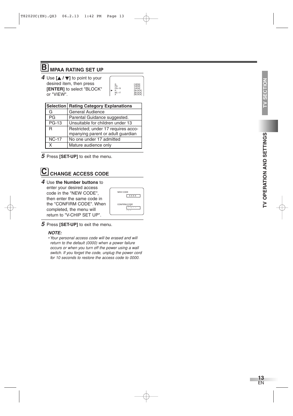 FUNAI MWC13D6 User Manual | Page 13 / 36