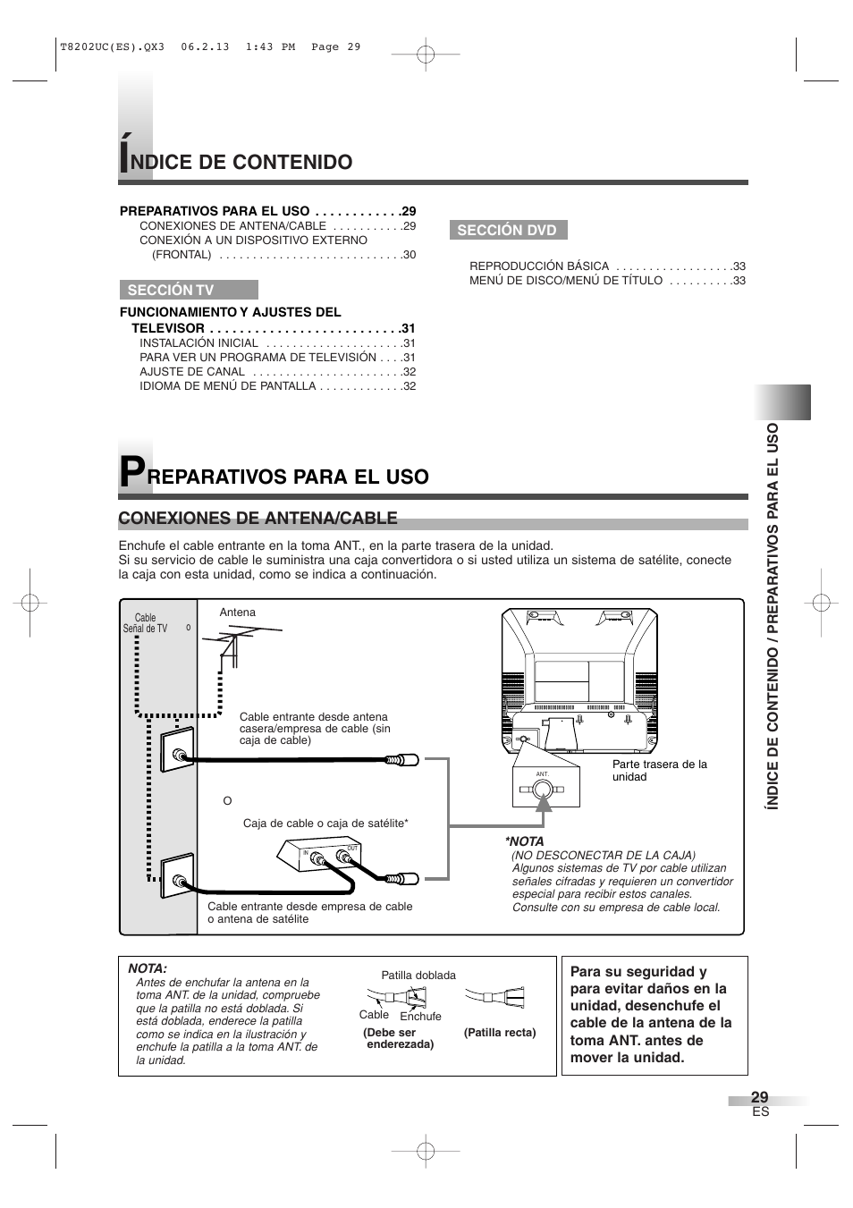 FUNAI MWC13D6 User Manual | Page 29 / 36