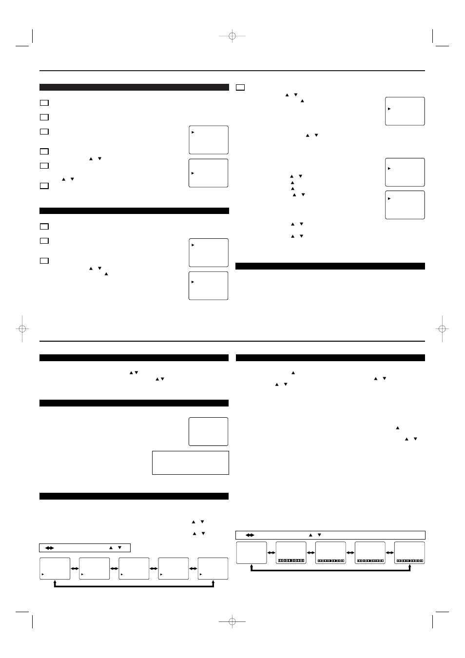 Preparación para la utilización, Operaciones | FUNAI F413TB User Manual | Page 7 / 8