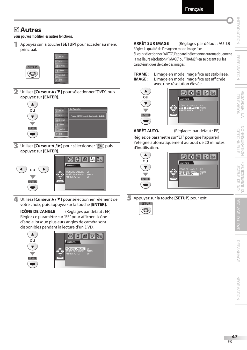 Français, Autres | FUNAI Emerson LD195EMX User Manual | Page 101 / 162