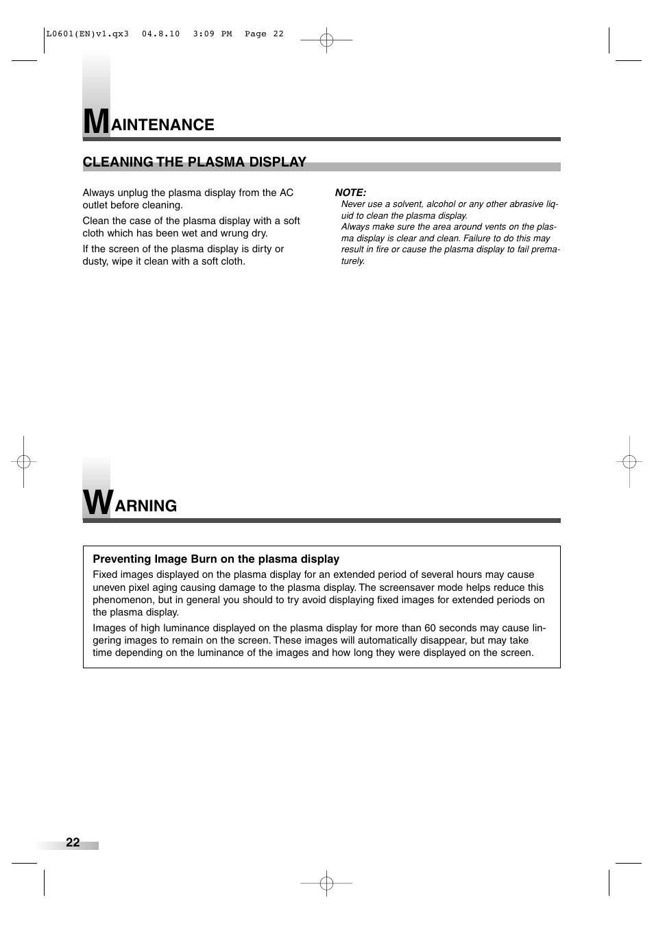 FUNAI 6842PE User Manual | Page 22 / 28