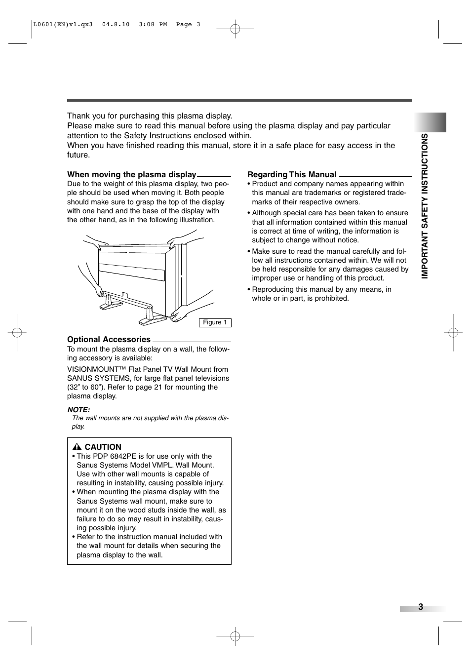 FUNAI 6842PE User Manual | Page 3 / 28