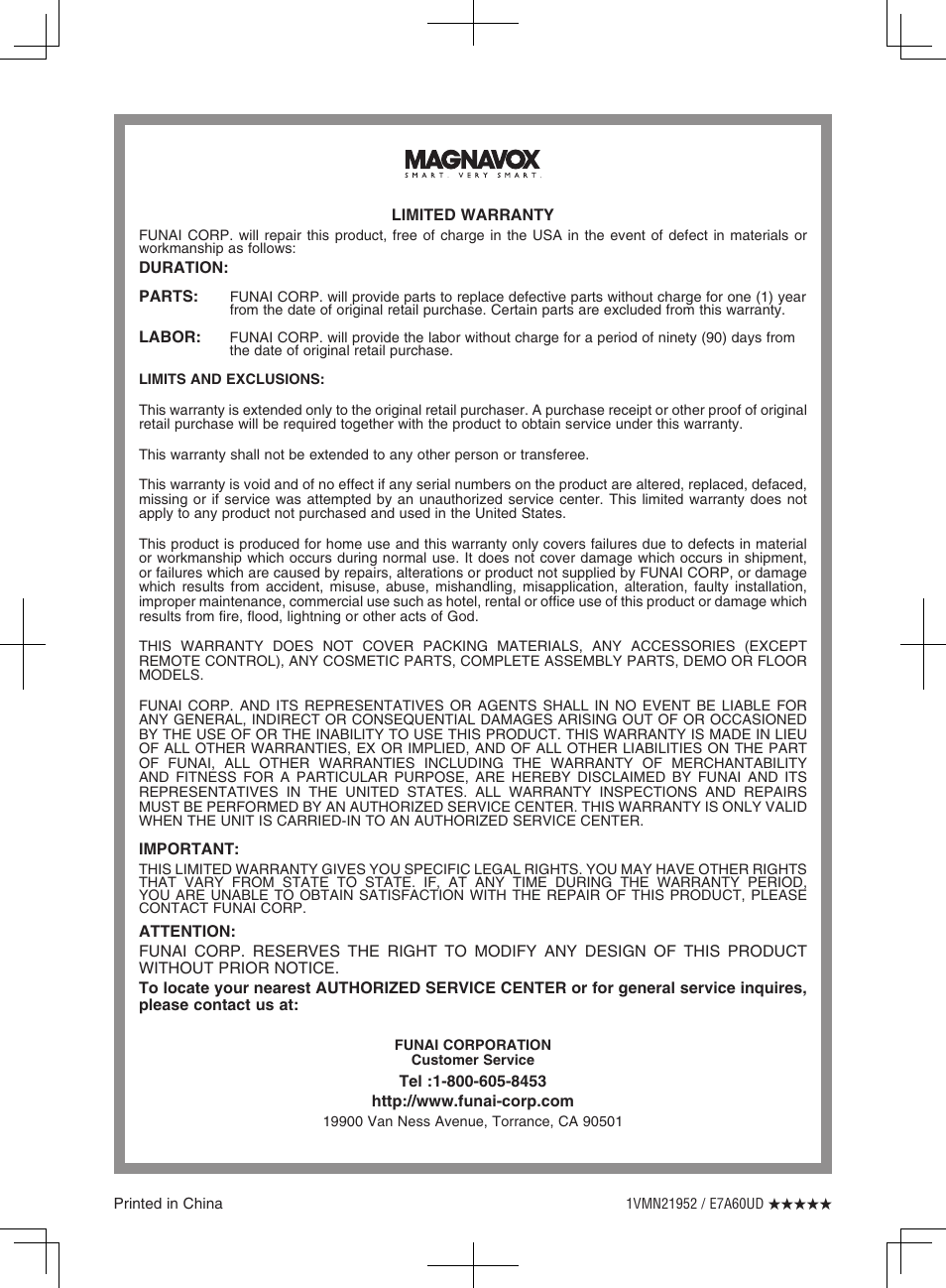 FUNAI MWR10D6 User Manual | Page 82 / 82