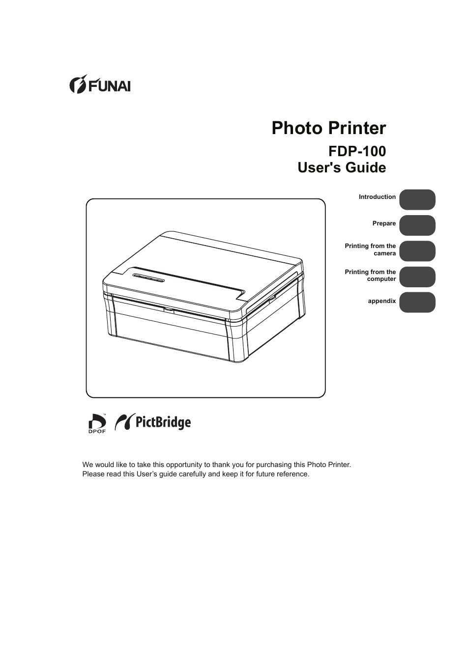 FUNAI FDP-100 User Manual | 45 pages