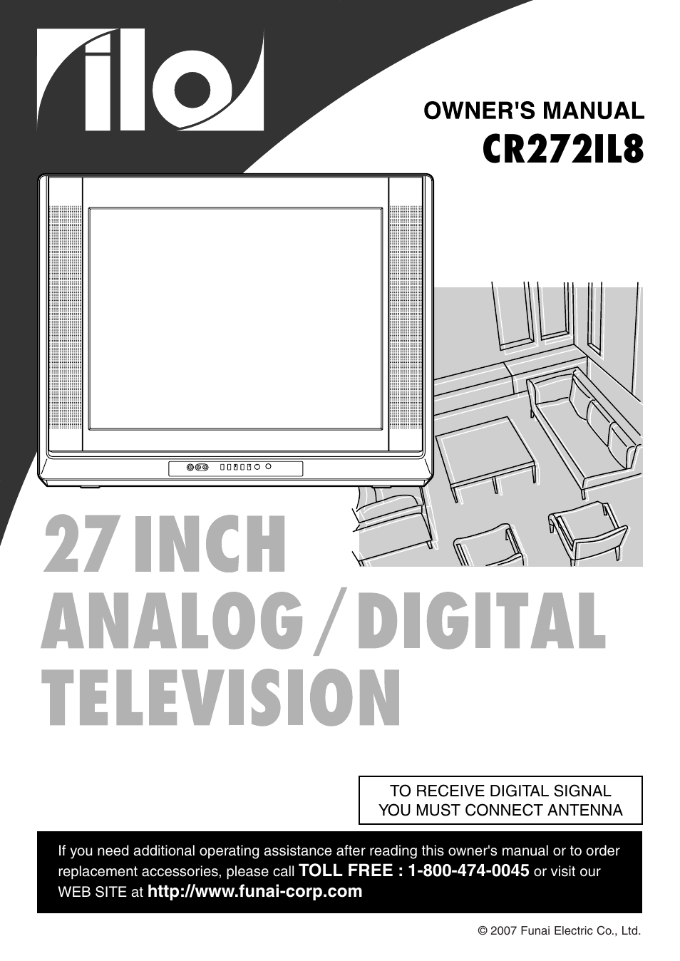 FUNAI CR272IL8 User Manual | 76 pages