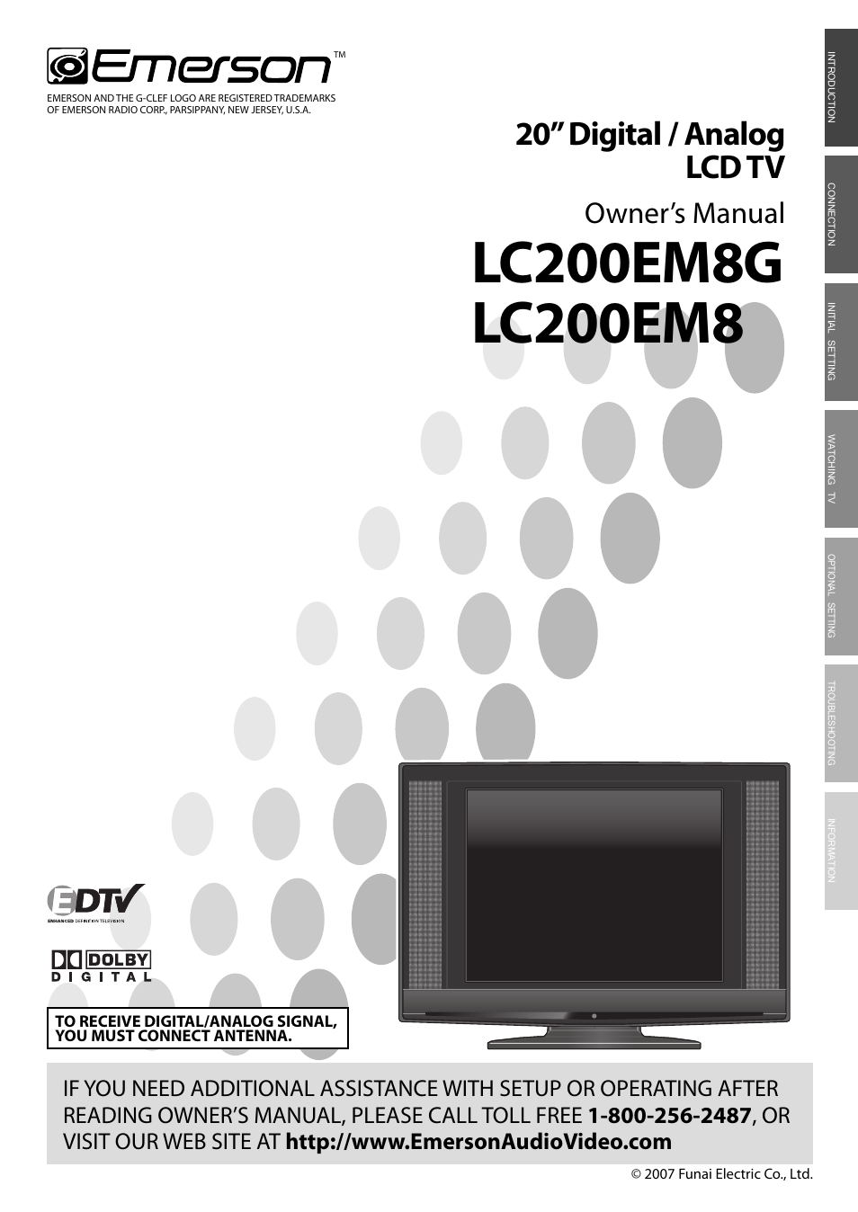 FUNAI LC200EM8G User Manual | 28 pages