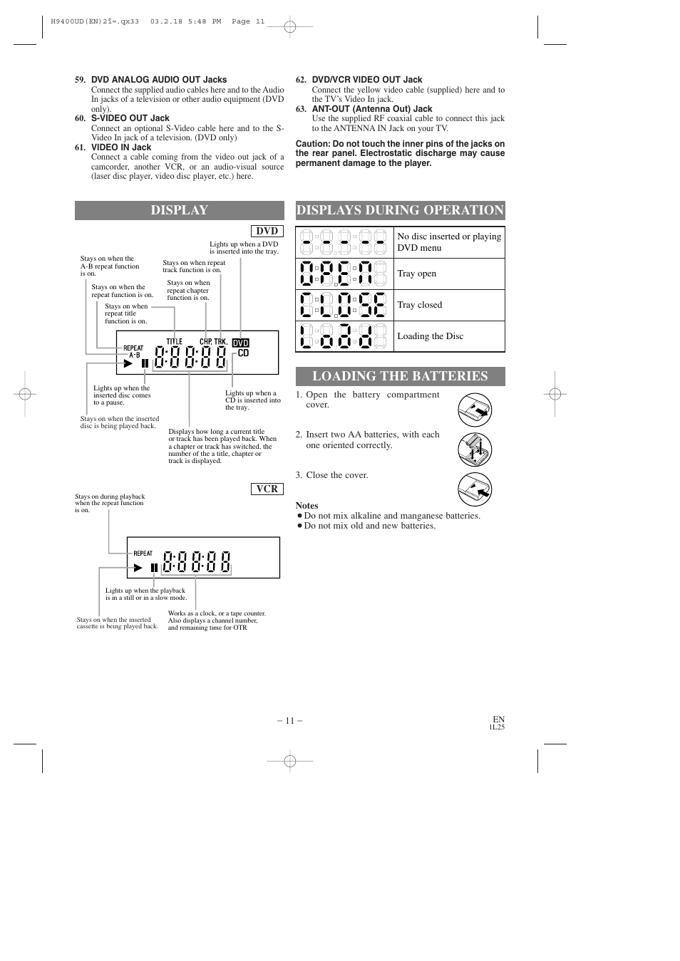 FUNAI DVC860D User Manual | Page 11 / 44