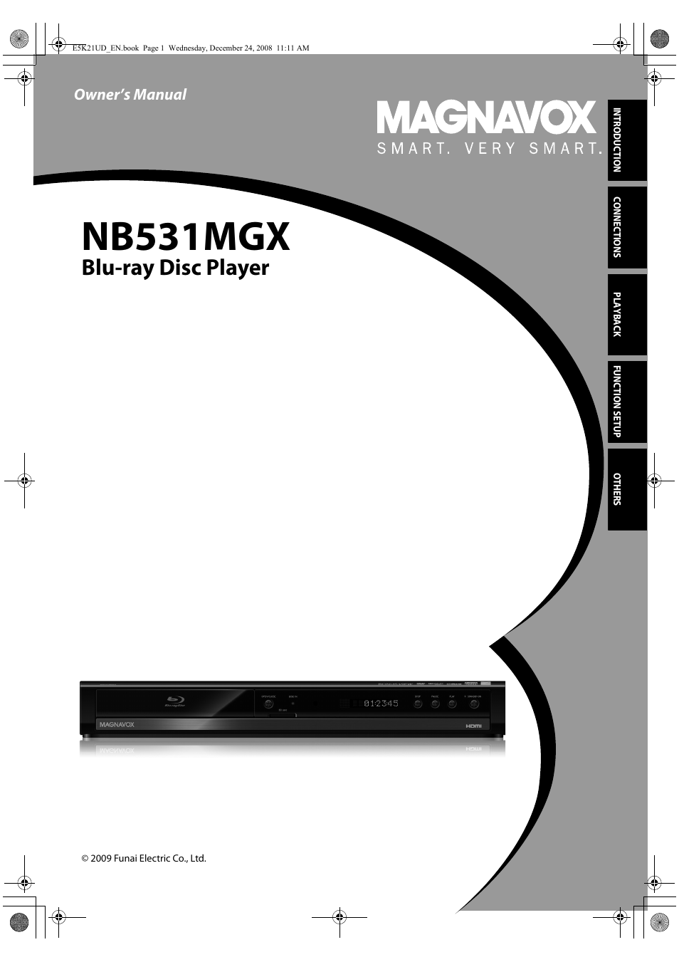 FUNAI Blu-ray NB531MGX User Manual | 150 pages