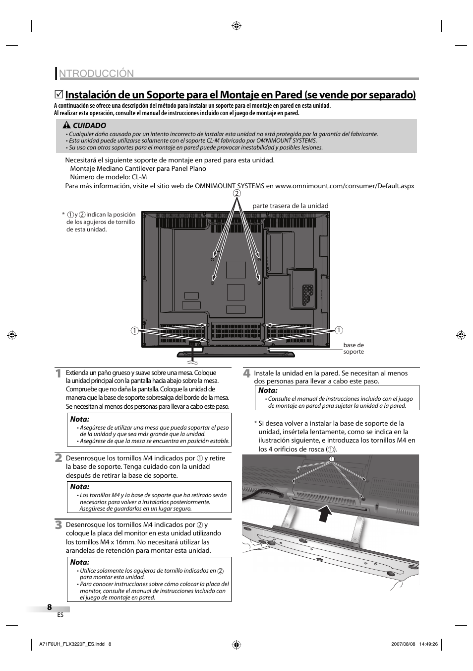 Ntroducción | FUNAI FLX3220F User Manual | Page 44 / 72