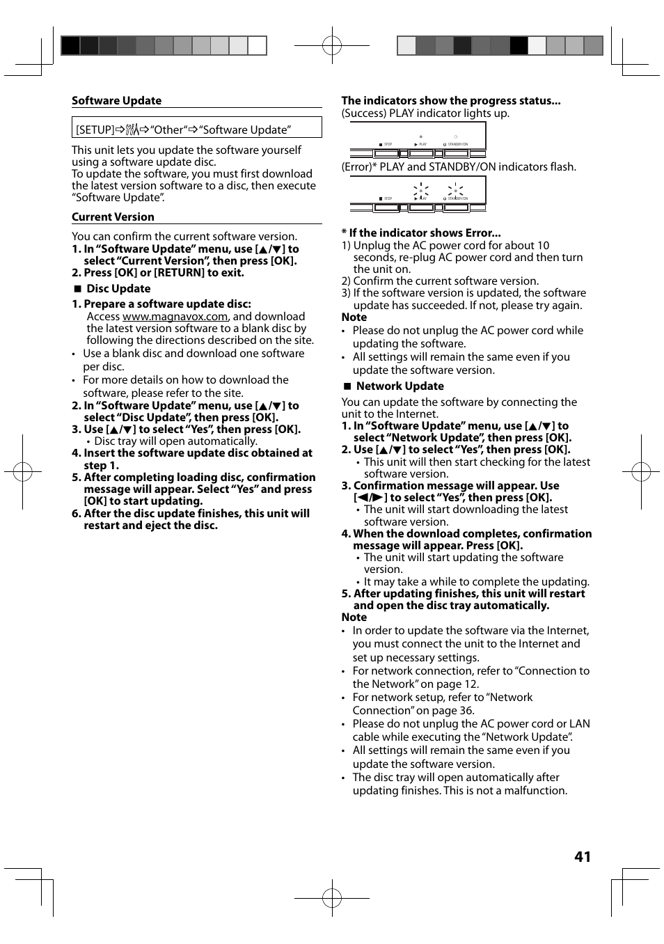 FUNAI MBP5120F/F7 User Manual | Page 41 / 48