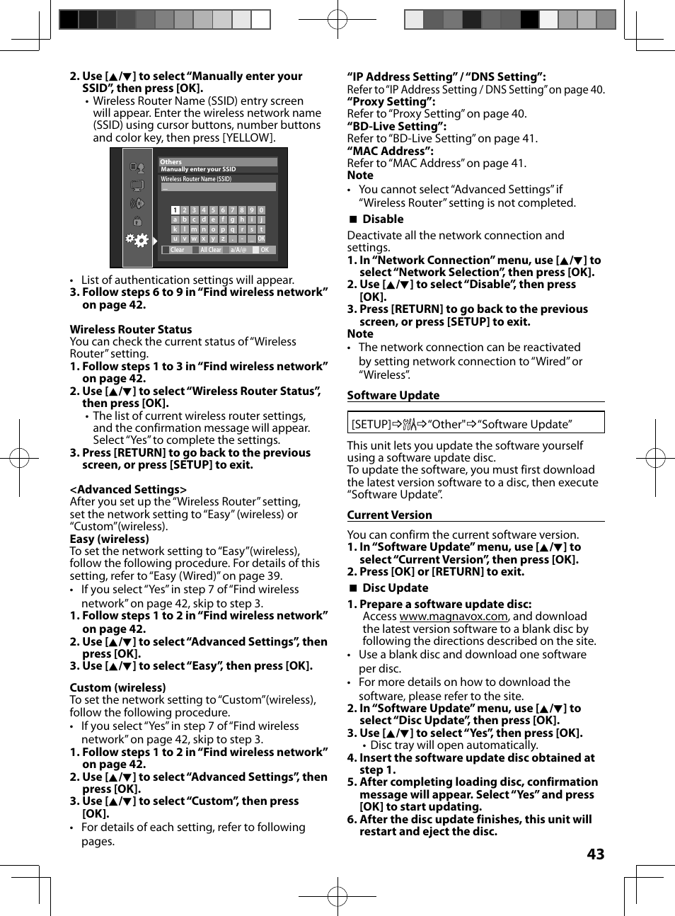 FUNAI MBP5130/F7 User Manual | Page 43 / 52