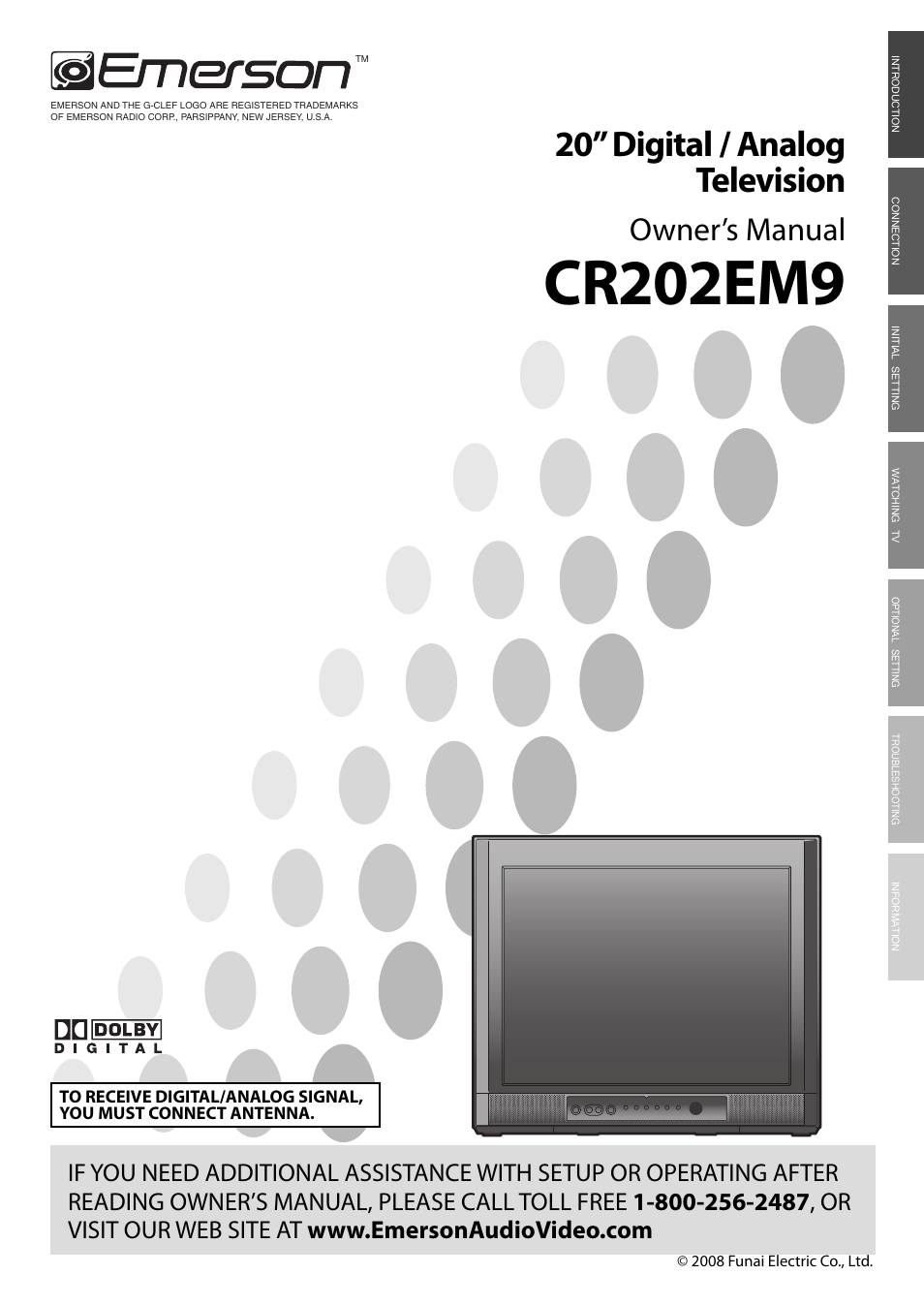 FUNAI CR202EM9 User Manual | 52 pages