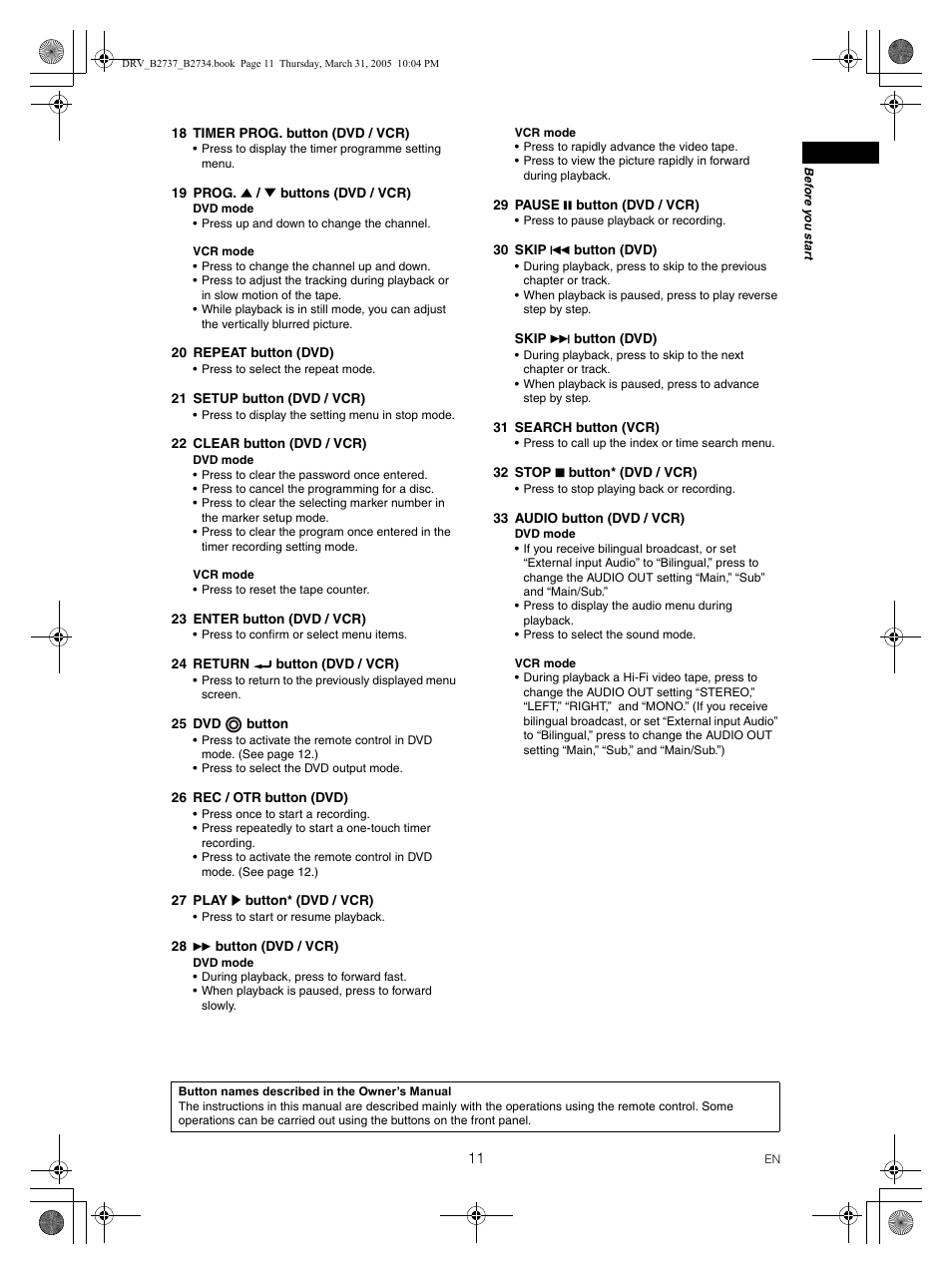 FUNAI DRV-B2734 User Manual | Page 11 / 76