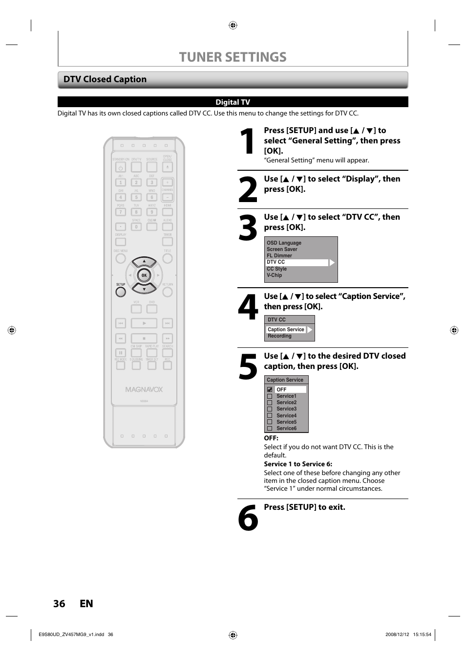 FUNAI ZV457MG9 A User Manual | Page 38 / 110